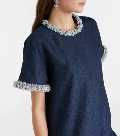 Simkhai Alison embellished jacquard minidress | Thumbnail 5 Simkhai Alison embellished jacquard minidress | Thumbnail 5