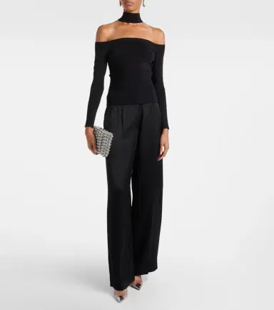Simkhai Lila ribbed-knit off-shoulder top | Thumbnail 2 Simkhai Lila ribbed-knit off-shoulder top | Thumbnail 2