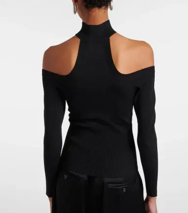 Simkhai Lila ribbed-knit off-shoulder top | Thumbnail 5 Simkhai Lila ribbed-knit off-shoulder top | Thumbnail 5