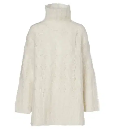 Joseph Fortin cable-knit mohair-blend sweater | Thumbnail 1 Joseph Fortin cable-knit mohair-blend sweater | Thumbnail 1