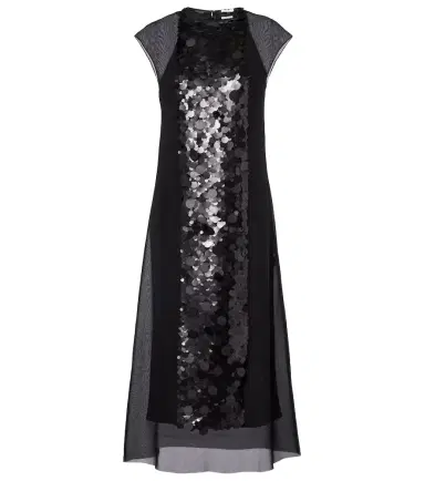 Joseph Boulle sequined chiffon midi dress | Thumbnail 1 Joseph Boulle sequined chiffon midi dress | Thumbnail 1