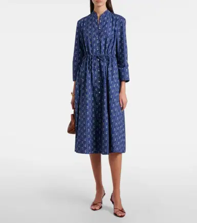 Tory Burch Printed cotton shirt dress | Thumbnail 2 Tory Burch Printed cotton shirt dress | Thumbnail 2