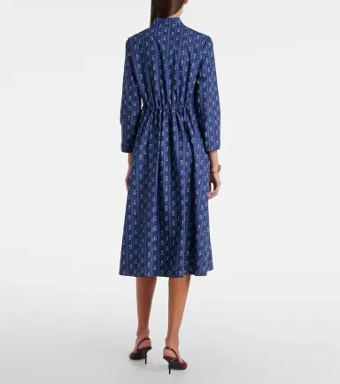 Tory Burch Printed cotton shirt dress | Thumbnail 4 Tory Burch Printed cotton shirt dress | Thumbnail 4