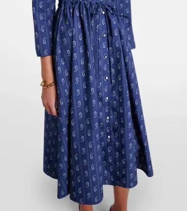 Tory Burch Printed cotton shirt dress | Thumbnail 5 Tory Burch Printed cotton shirt dress | Thumbnail 5