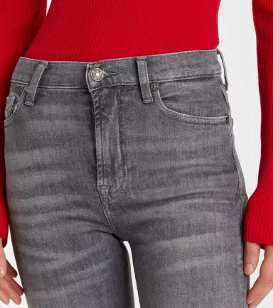 7 For All Mankind Modern Dojo high-rise flared jeans | Thumbnail 4 7 For All Mankind Modern Dojo high-rise flared jeans | Thumbnail 4