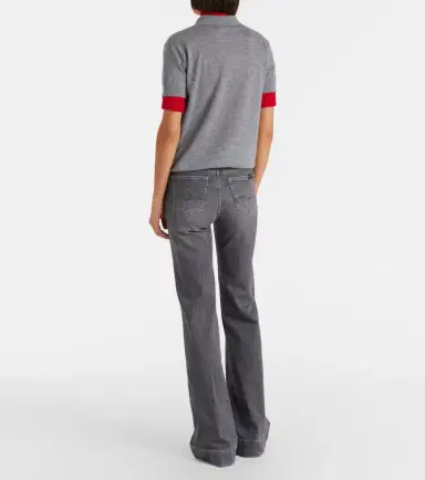 7 For All Mankind Modern Dojo high-rise flared jeans | Thumbnail 6 7 For All Mankind Modern Dojo high-rise flared jeans | Thumbnail 6