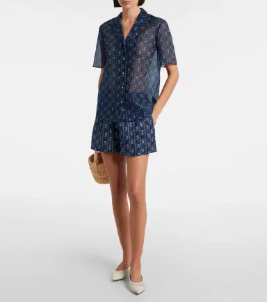 Tory Burch Printed shorts | Thumbnail 2 Tory Burch Printed shorts | Thumbnail 2