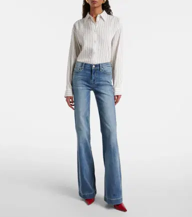 7 For All Mankind Dojo 36'' mid-rise bootcut jeans | Thumbnail 5 7 For All Mankind Dojo 36'' mid-rise bootcut jeans | Thumbnail 5