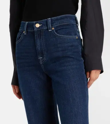 7 For All Mankind High-waisted flared jeans | Thumbnail 4 7 For All Mankind High-waisted flared jeans | Thumbnail 4