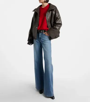 7 For All Mankind Lotta high-rise wide-leg jeans | Thumbnail 3 7 For All Mankind Lotta high-rise wide-leg jeans | Thumbnail 3