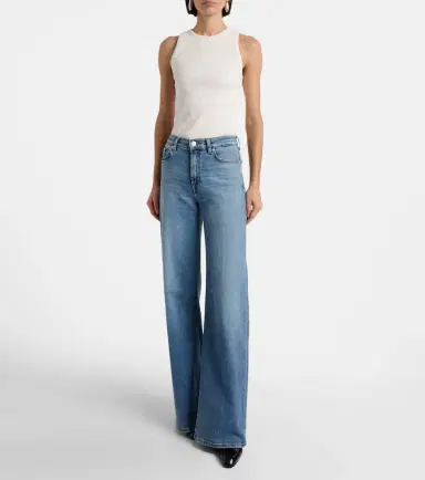 7 For All Mankind Lotta high-rise wide-leg jeans | Thumbnail 6 7 For All Mankind Lotta high-rise wide-leg jeans | Thumbnail 6