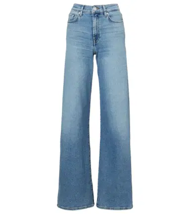 7 For All Mankind Lotta high-rise wide-leg jeans | Thumbnail 1 7 For All Mankind Lotta high-rise wide-leg jeans | Thumbnail 1