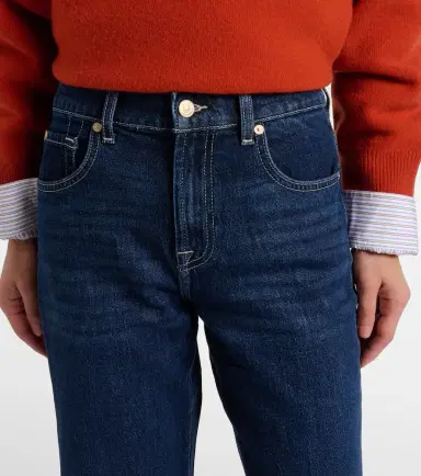 7 For All Mankind Tess high-rise straight jeans | Thumbnail 2 7 For All Mankind Tess high-rise straight jeans | Thumbnail 2
