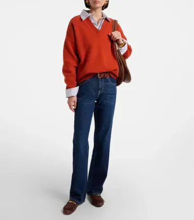 7 For All Mankind Tess high-rise straight jeans | Thumbnail 6 7 For All Mankind Tess high-rise straight jeans | Thumbnail 6