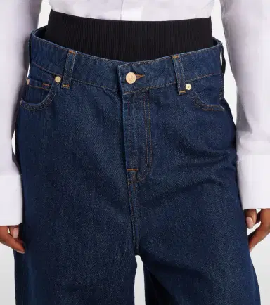 7 For All Mankind Layered wide-leg jeans | Thumbnail 7 7 For All Mankind Layered wide-leg jeans | Thumbnail 7
