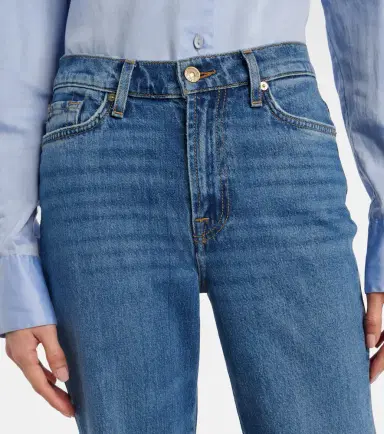 7 For All Mankind Retro Flare mid-rise flared jeans | Thumbnail 4 7 For All Mankind Retro Flare mid-rise flared jeans | Thumbnail 4