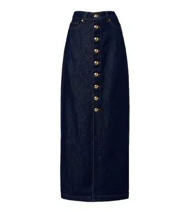 7 For All Mankind Denim maxi skirt | Thumbnail 1 7 For All Mankind Denim maxi skirt | Thumbnail 1