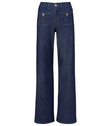 7 For All Mankind Lotta Tailorless mid-rise wide-leg jeans | Thumbnail 1 7 For All Mankind Lotta Tailorless mid-rise wide-leg jeans | Thumbnail 1