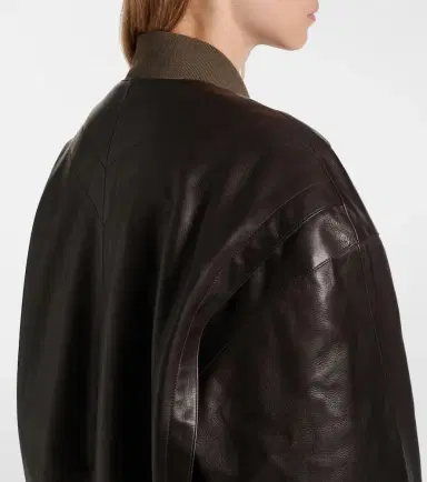 The Row Morisel leather bomber jacket | Thumbnail 5 The Row Morisel leather bomber jacket | Thumbnail 5