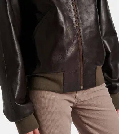 The Row Morisel leather bomber jacket | Thumbnail 7 The Row Morisel leather bomber jacket | Thumbnail 7