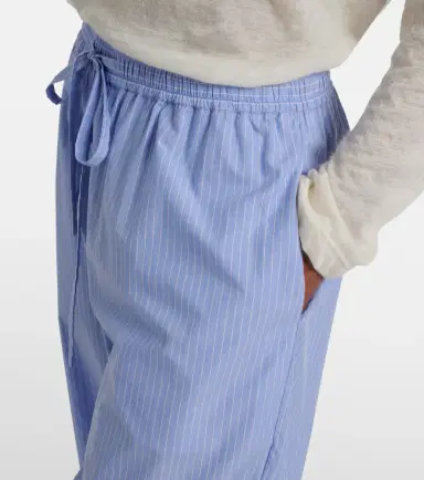 The Row Orien striped cotton wide-leg pants | Thumbnail 2 The Row Orien striped cotton wide-leg pants | Thumbnail 2