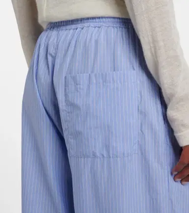 The Row Orien striped cotton wide-leg pants | Thumbnail 6 The Row Orien striped cotton wide-leg pants | Thumbnail 6