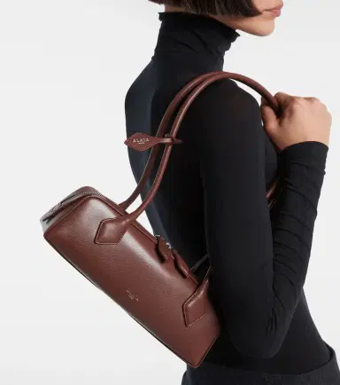 Alaia Alaïa Le Teckel Small leather shoulder bag | Thumbnail 5 Alaia Alaïa Le Teckel Small leather shoulder bag | Thumbnail 5