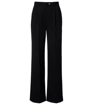 The Row Virgil wool gabardine wide-leg pants | Thumbnail 1 The Row Virgil wool gabardine wide-leg pants | Thumbnail 1