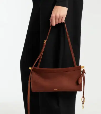 Alaïa Alaïa Le Click suede shoulder bag | Thumbnail 5 Alaïa Alaïa Le Click suede shoulder bag | Thumbnail 5