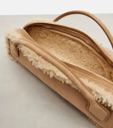Alaïa Alaïa Le Teckel Small suede clutch | Thumbnail 2 Alaïa Alaïa Le Teckel Small suede clutch | Thumbnail 2
