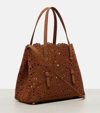 Alaïa Alaïa Mina 25 Vienne Wave leather tote bag | Thumbnail 2 Alaïa Alaïa Mina 25 Vienne Wave leather tote bag | Thumbnail 2
