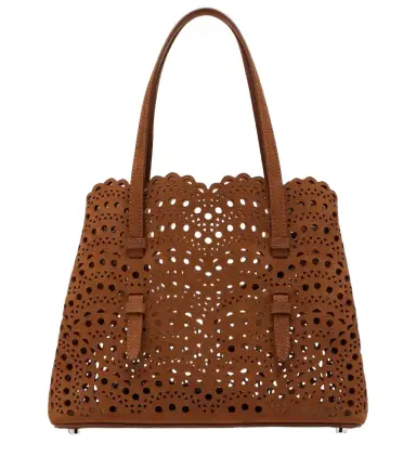 Alaïa Alaïa Mina 25 Vienne Wave leather tote bag | Thumbnail 1 Alaïa Alaïa Mina 25 Vienne Wave leather tote bag | Thumbnail 1