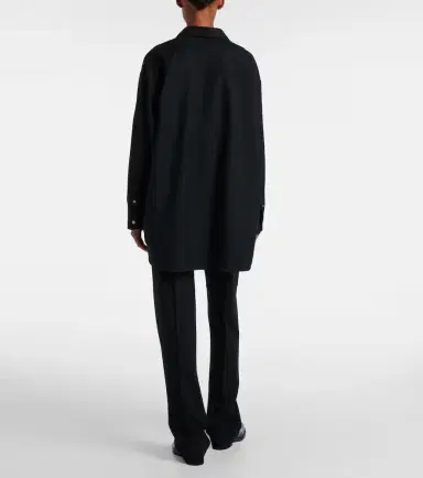 The Row Luka virgin wool flannel shirt | Thumbnail 2 The Row Luka virgin wool flannel shirt | Thumbnail 2
