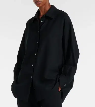 The Row Luka virgin wool flannel shirt | Thumbnail 4 The Row Luka virgin wool flannel shirt | Thumbnail 4