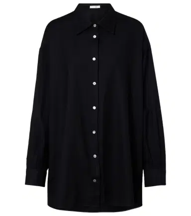The Row Luka virgin wool flannel shirt | Thumbnail 1 The Row Luka virgin wool flannel shirt | Thumbnail 1