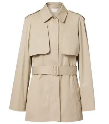 The Row Tavoris belted cotton gabardine jacket | Thumbnail 1 The Row Tavoris belted cotton gabardine jacket | Thumbnail 1