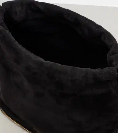 Alaïa Alaïa Le Pochon suede bucket bag | Thumbnail 4 Alaïa Alaïa Le Pochon suede bucket bag | Thumbnail 4