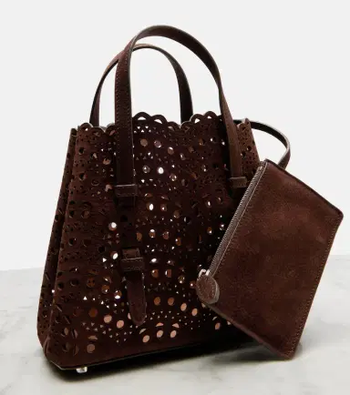 Alaïa Alaïa Mina 20 New Vienne leather tote bag | Thumbnail 3 Alaïa Alaïa Mina 20 New Vienne leather tote bag | Thumbnail 3