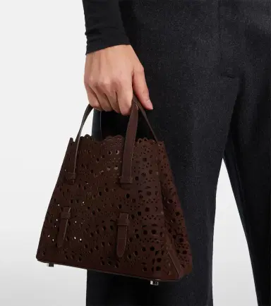 Alaïa Alaïa Mina 20 New Vienne leather tote bag | Thumbnail 5 Alaïa Alaïa Mina 20 New Vienne leather tote bag | Thumbnail 5