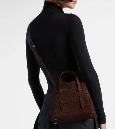 Alaïa Alaïa Mina 20 New Vienne leather tote bag | Thumbnail 6 Alaïa Alaïa Mina 20 New Vienne leather tote bag | Thumbnail 6