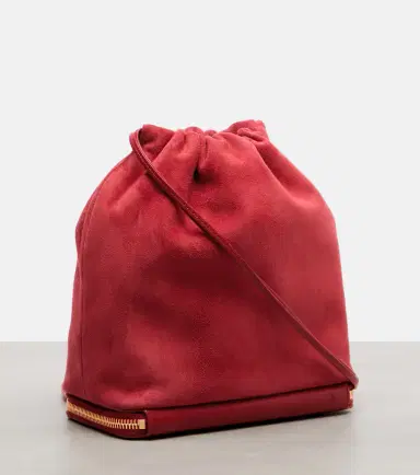 Alaïa Alaïa Le Pochon suede bucket bag | Thumbnail 3 Alaïa Alaïa Le Pochon suede bucket bag | Thumbnail 3