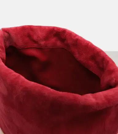 Alaïa Alaïa Le Pochon suede bucket bag | Thumbnail 4 Alaïa Alaïa Le Pochon suede bucket bag | Thumbnail 4
