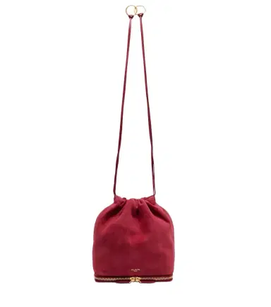 Alaïa Alaïa Le Pochon suede bucket bag | Thumbnail 1 Alaïa Alaïa Le Pochon suede bucket bag | Thumbnail 1