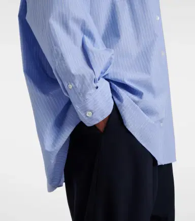 The Row Luka striped cotton poplin shirt | Thumbnail 2 The Row Luka striped cotton poplin shirt | Thumbnail 2