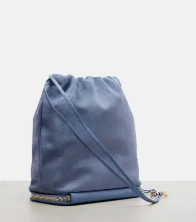 Alaïa Alaïa Le Pochon suede bucket bag | Thumbnail 3 Alaïa Alaïa Le Pochon suede bucket bag | Thumbnail 3