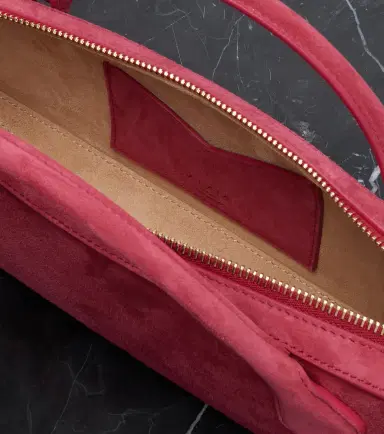 Alaïa Alaïa Le Teckel Small suede clutch | Thumbnail 2 Alaïa Alaïa Le Teckel Small suede clutch | Thumbnail 2