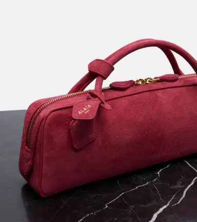 Alaïa Alaïa Le Teckel Small suede clutch | Thumbnail 3 Alaïa Alaïa Le Teckel Small suede clutch | Thumbnail 3