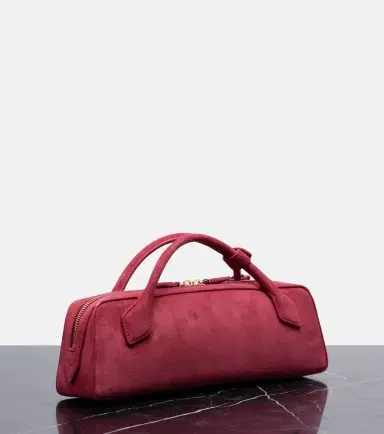 Alaïa Alaïa Le Teckel Small suede clutch | Thumbnail 4 Alaïa Alaïa Le Teckel Small suede clutch | Thumbnail 4