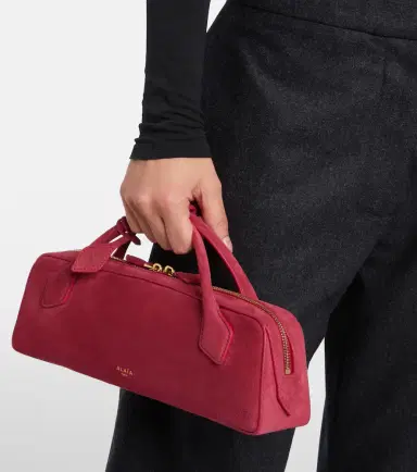 Alaïa Alaïa Le Teckel Small suede clutch | Thumbnail 6 Alaïa Alaïa Le Teckel Small suede clutch | Thumbnail 6
