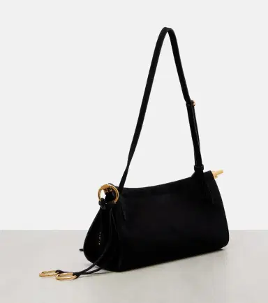 Alaïa Alaïa Le Click suede shoulder bag | Thumbnail 4 Alaïa Alaïa Le Click suede shoulder bag | Thumbnail 4